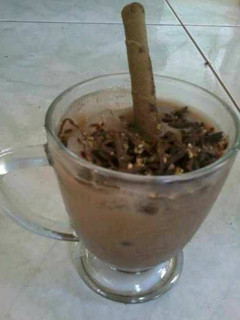 Foto resep Es coklat milo simple no ribet.