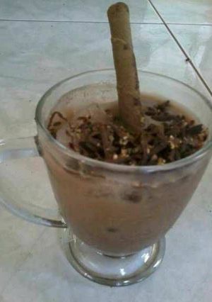 Foto resep Es coklat milo simple no ribet.