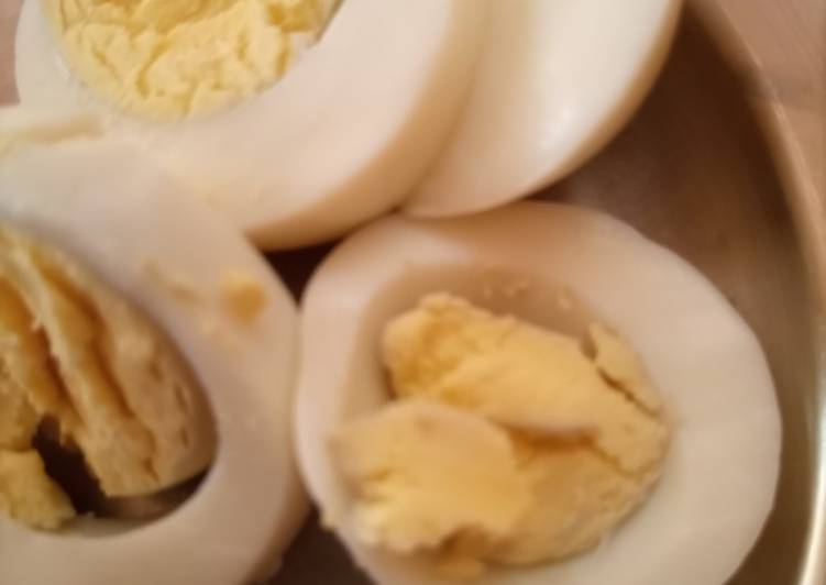 Steps to Make Any-night-of-the-week Boiled egg