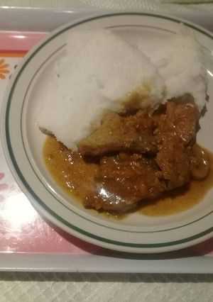 A picture of Pork stew.