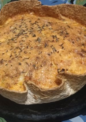 Una foto de Quiche en Airfryer