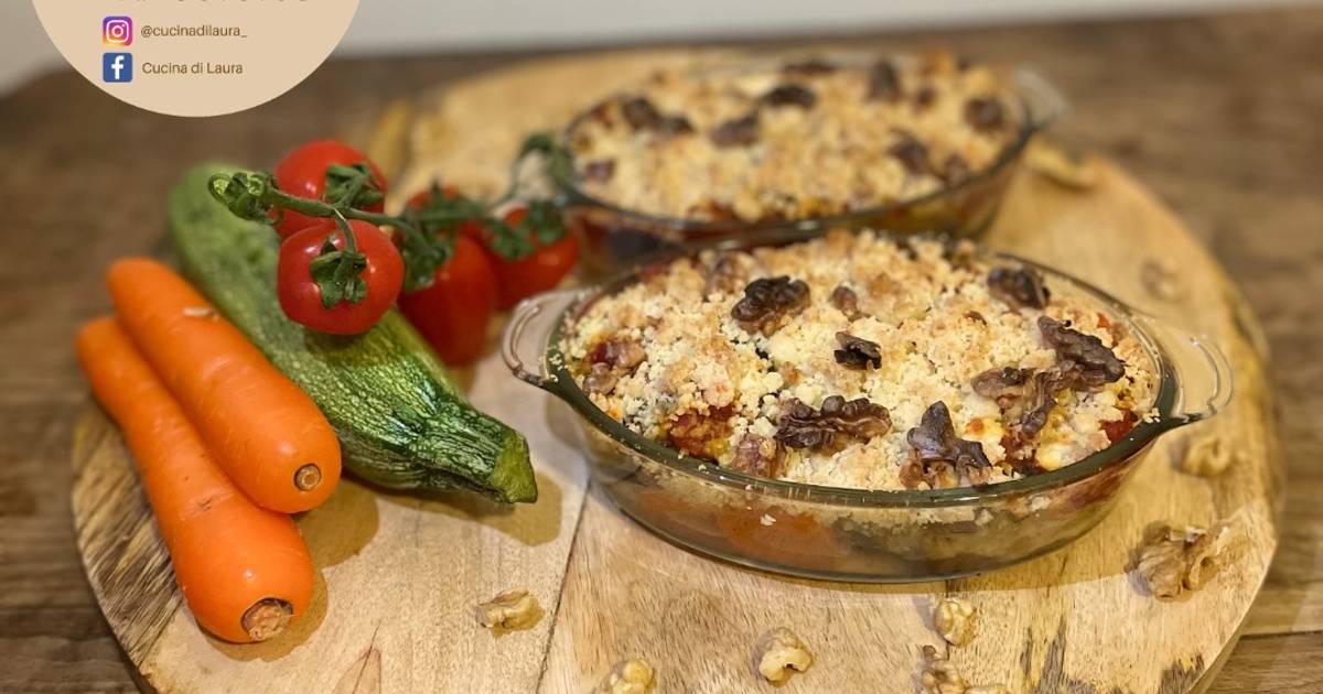 Crumble Salé Aux Légumes D'hiver Feta Et Noix cookpad.com