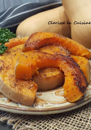 Une photo de Courge butternut rôtie au garam masala