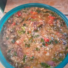 A picture of Pate-corn gritz.