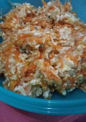 Foto resep Tumis wortel, tauge n telur. BikinRamadhanBerkesan