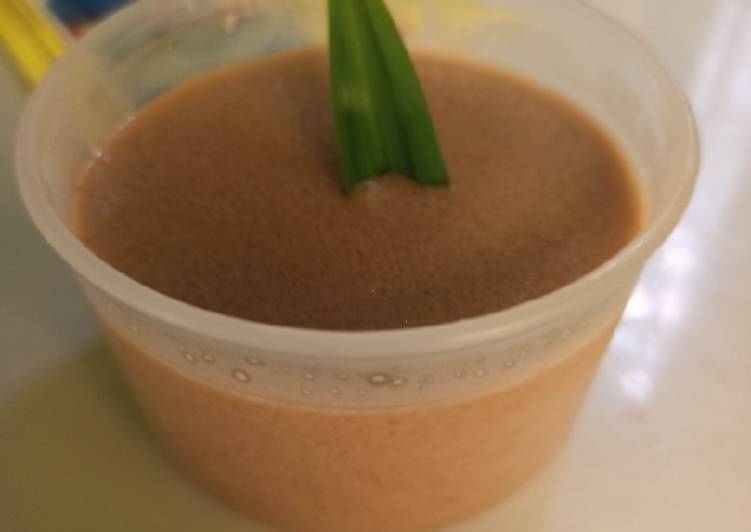 Agar - agar Susu Gula Merah