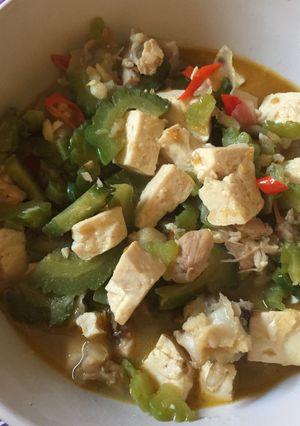 Foto resep Tumis Pare Tahu Ayam