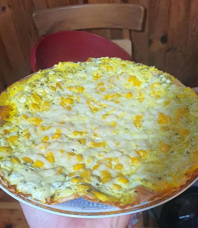 Zdjęcie przepisu Pizza z tortilli.