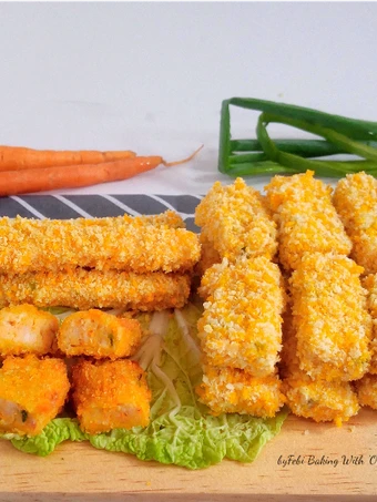 Langkah Gampang Membikin Resep Nuget Ayam Sayur Empuk (No Chopper/Blender) yang Uenak Anti Ribet, Mantap