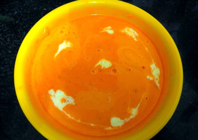 Recipe of Speedy Carrot tomato  soup