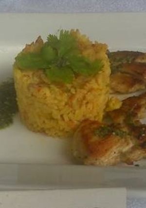 Una foto de Arroz con Pollo