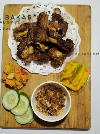 Cara Gampang Menyiapkan Resep Iga Bakar Sambel Embe Khas Bali - 134 (by Bumi Mita) yang Lezat