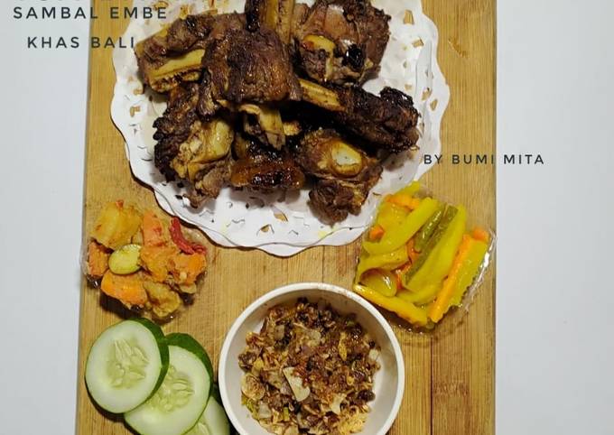 Ternyata ini lho! Bagaimana cara buat Iga Bakar Sambel Embe Khas Bali - 134 (by Bumi Mita) yang sedap
