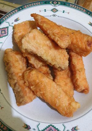 Foto resep Salmon goreng tepung sederhana (untuk anak)