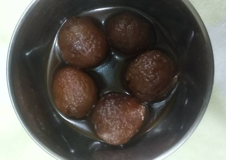 Palm jaggery gulab jamun