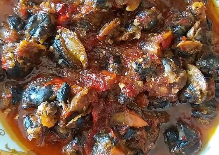 Resep Sambal kerang Anti Gagal