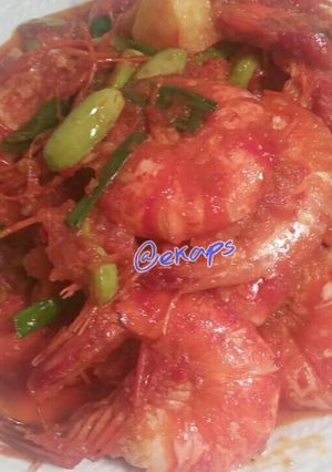 Foto resep Balado udang pete
