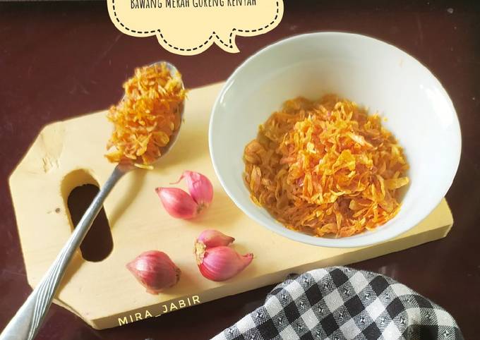 Resep Bawang Goreng Renyah 91 Oleh Mira Jabir Cookpad