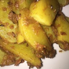Aloo ki sabji A picture of Aloo ki sabji.