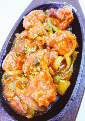 A picture of Schezwan Chicken.