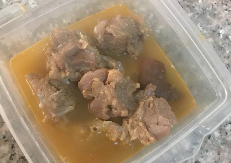 Simple Way to Prepare Speedy Goat meat peppersoup