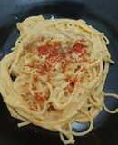 Spaghetti Carbonara Gochujang