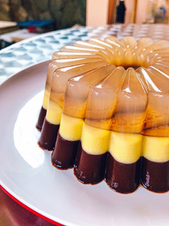 Foto resep Puding Marie Regal 3 Lapis ala May