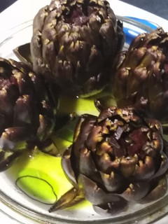 Una foto de Alcachofas al horno
