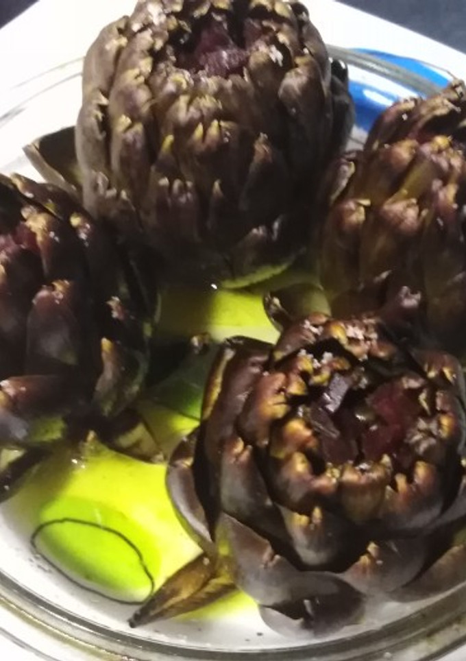 Una foto de Alcachofas al horno