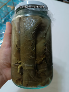 عکسی از دستور کنسرو برگ مو 🥫🥫