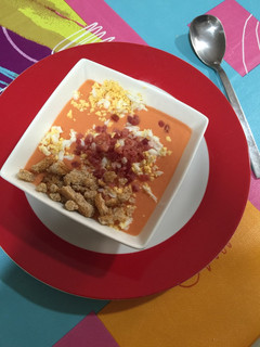 Una foto de Salmorejo