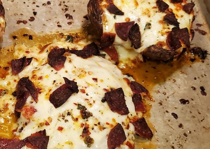 Recipe of Speedy Portobello Pizza