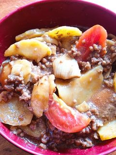 Foto resep Semur daging giling dan kentang