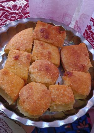 عکسی از دستور کیک عصرونه پرتقالی