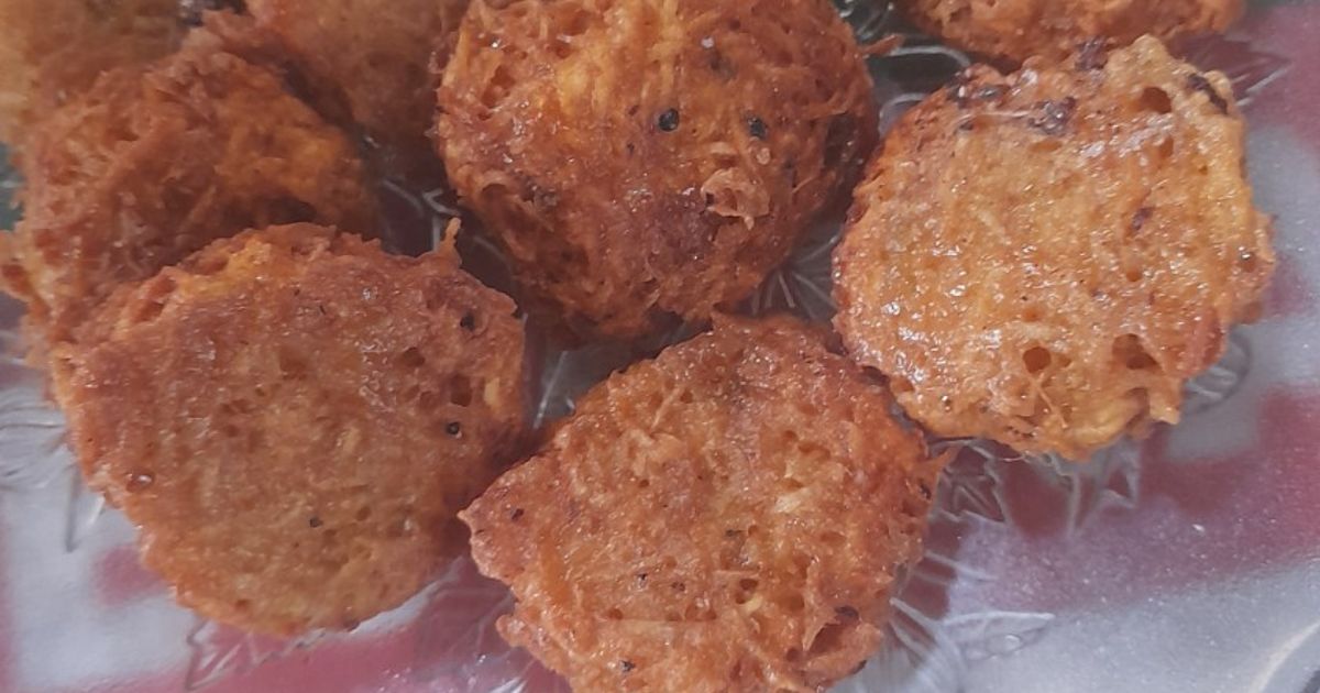 Perkedel ubi kayu