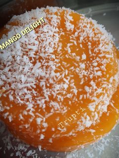 मैंगो डिलाइट (MANGO DELIGHT RECIPE IN HINDI) रेसिपी मुख्य फोटो