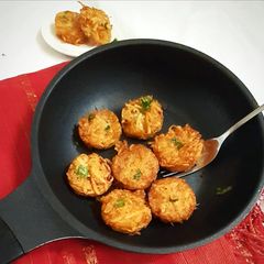 A picture of Crispy Hash browns.