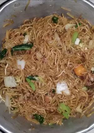 Foto resep Mie goreng sederhana