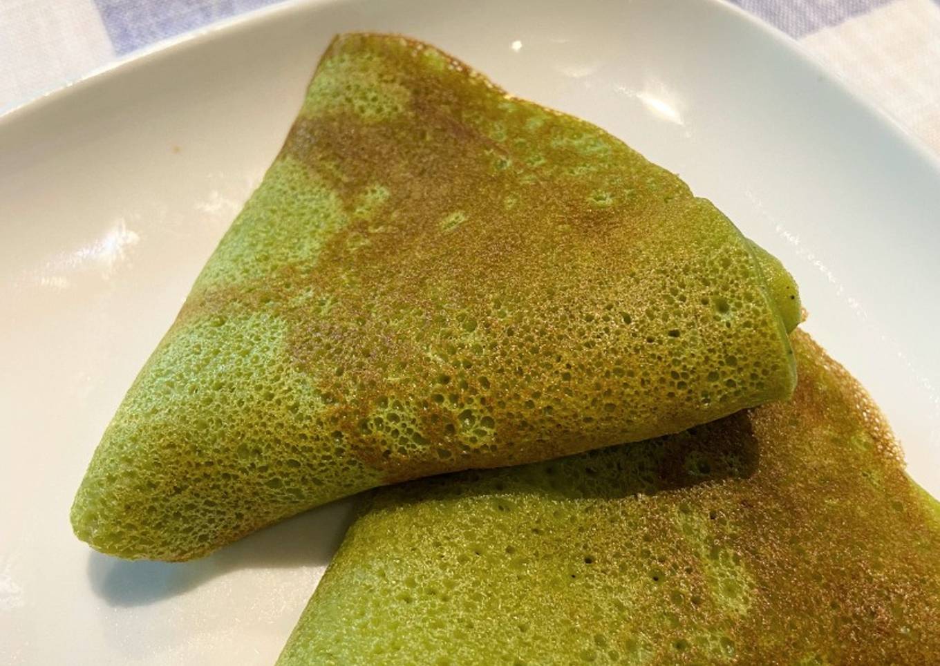 Crêpes de té Matcha