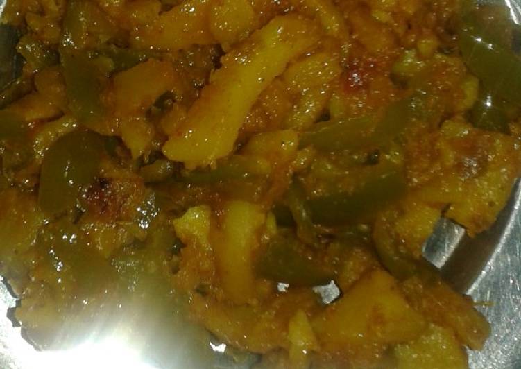 Easiest Way to Make Favorite Aloo shimla mirch