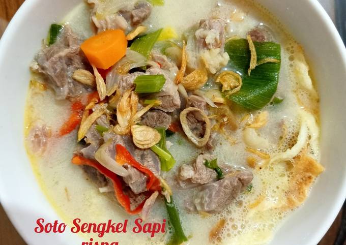 Soto Sengkel Sapi Praktis