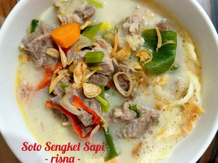 Cara Mudah Membuat Resep Soto Sengkel Sapi Praktis yang Uenak Anti Ribet, Uenak Banget