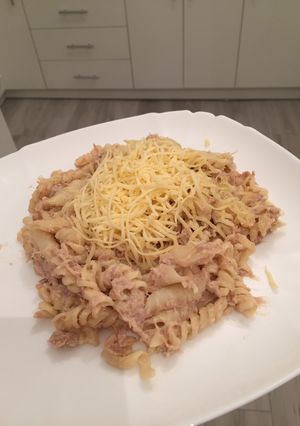 Tonhalas tészta / pasta con tonno recept fotója