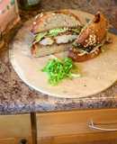 Hamburguesa de camarones