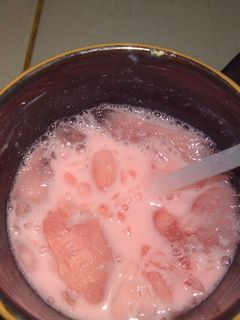 Foto resep Smoothies strawberry yoghurt