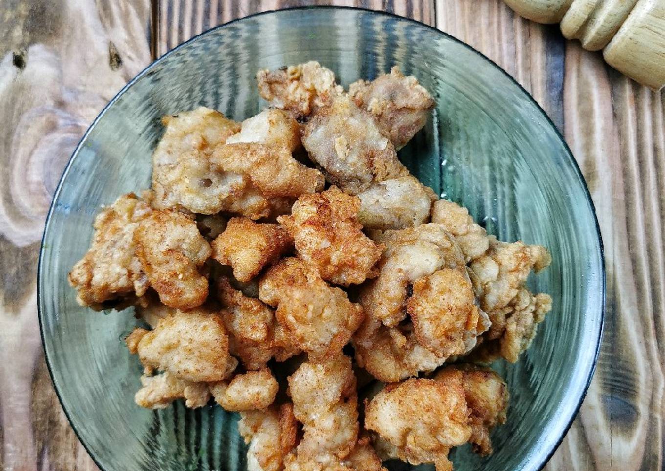 popcorn ayam buatan sendiri