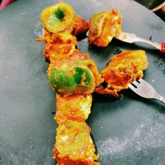 A picture of Jain paneer chilli.