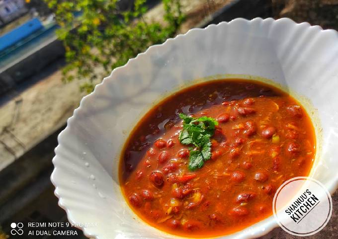 Rajma Curry or Red kidney beans