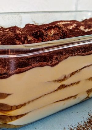 Una foto de Tiramisú y Crema de 🥃 Whiskey...!
