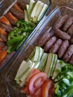 صورة لوصفة صينية كباب بالخضار بالفرن